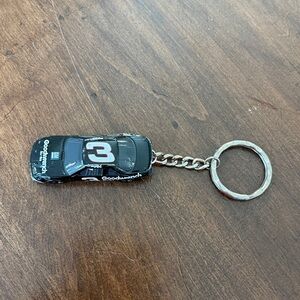 Vintage Dale Earnhardt Race Car Key Chain 2 1/4in.